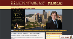 Desktop Screenshot of justinketchellaw.com